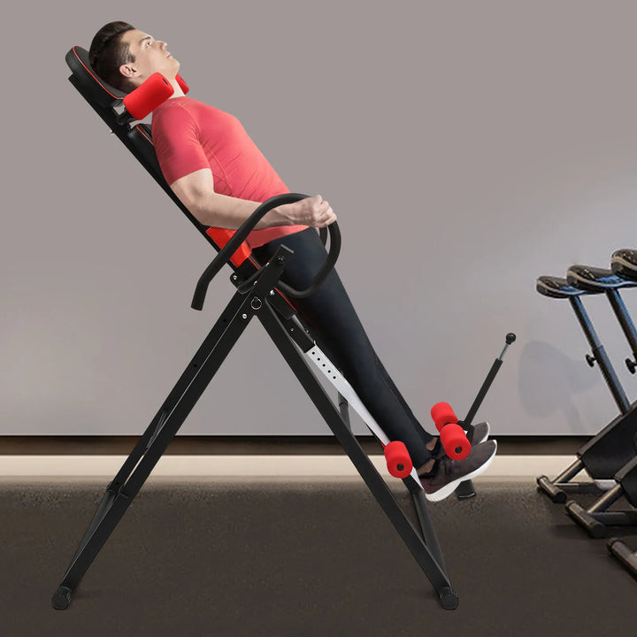 330lb Inversion Table – Adjustable Back Relief & Posture Correction Fitness Equipment