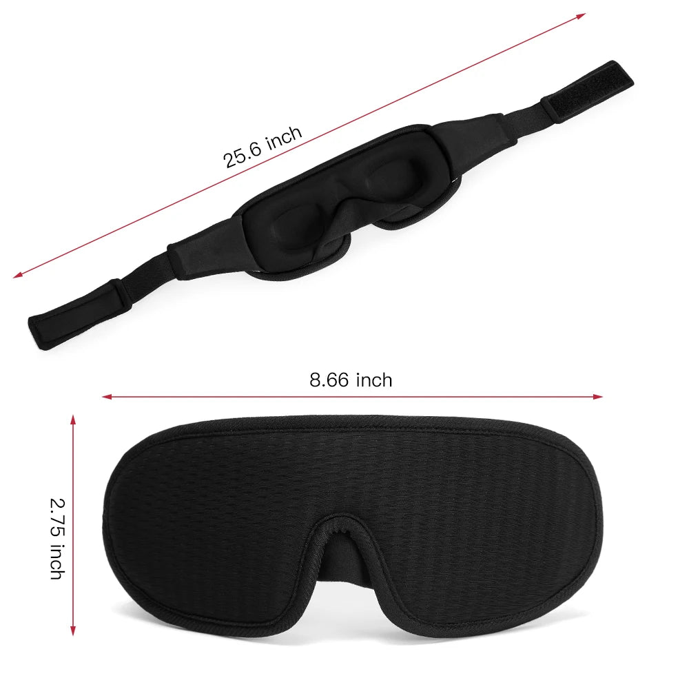 3D Contoured Sleeping Mask