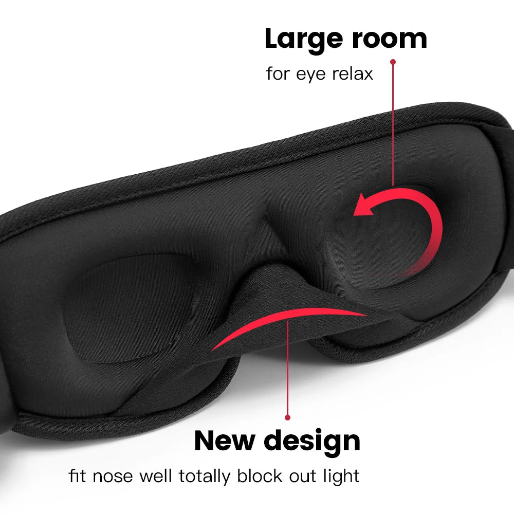 3D Contoured Sleeping Mask