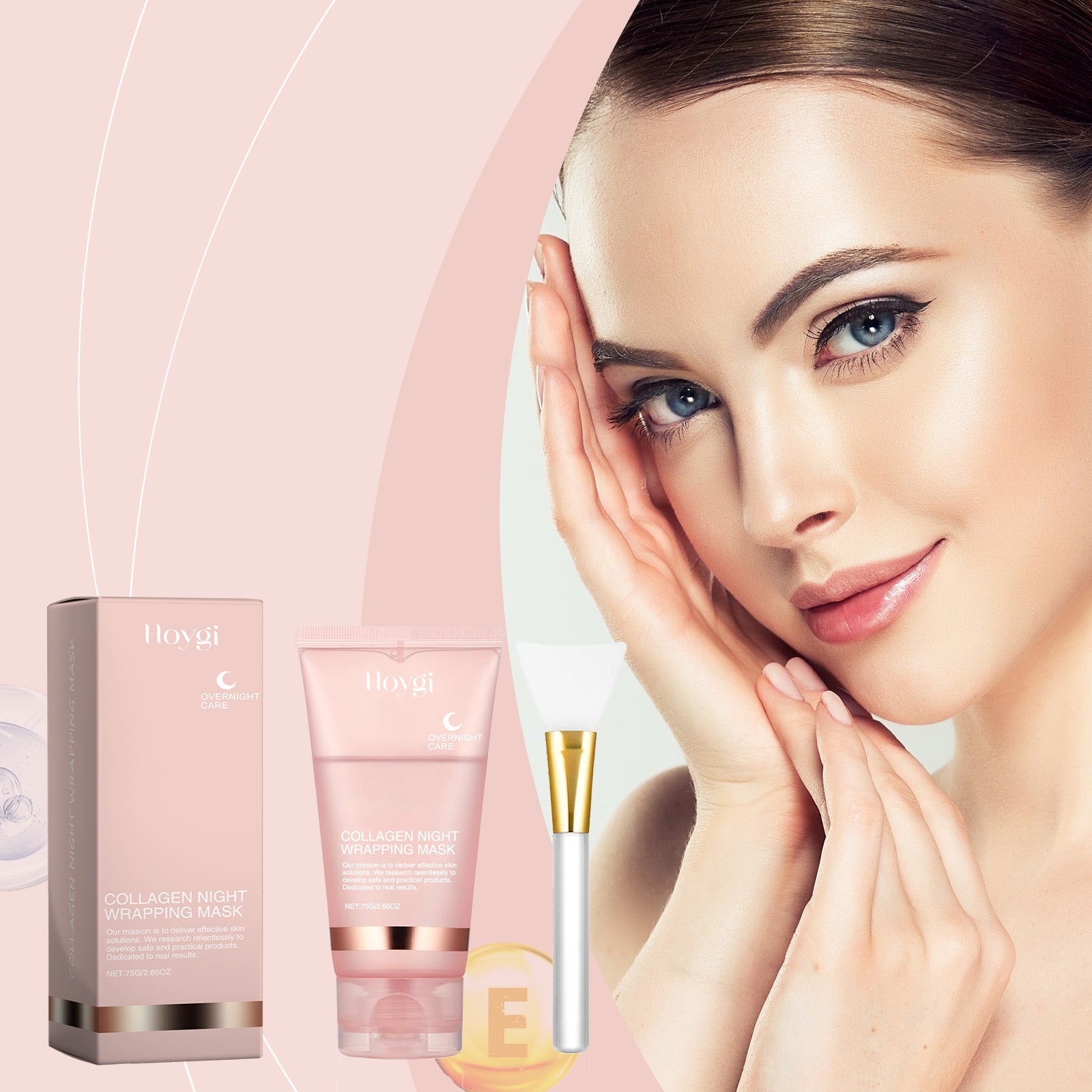 Collagen Overnight Peel-Off Facial Mask Set