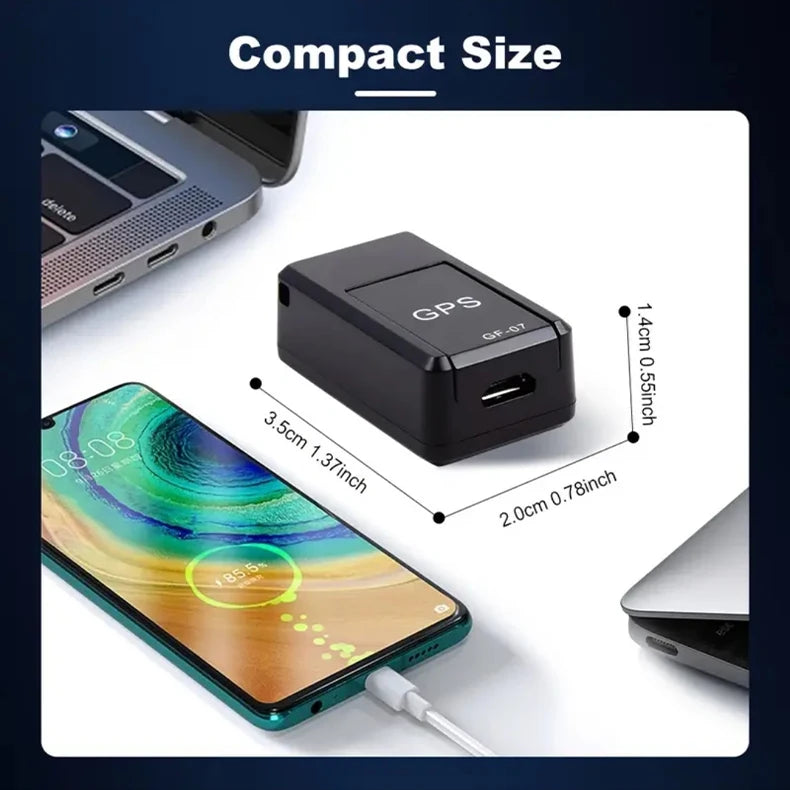 Mini Magnetic GPS Tracker – Real-Time Vehicle & Personal Locator