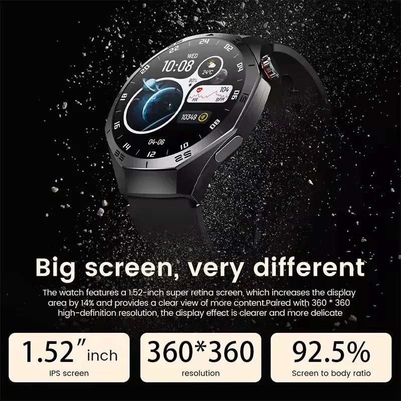 Huawei GT5 Pro Smartwatch – AMOLED, GPS, Heart Rate & Bluetooth Calling