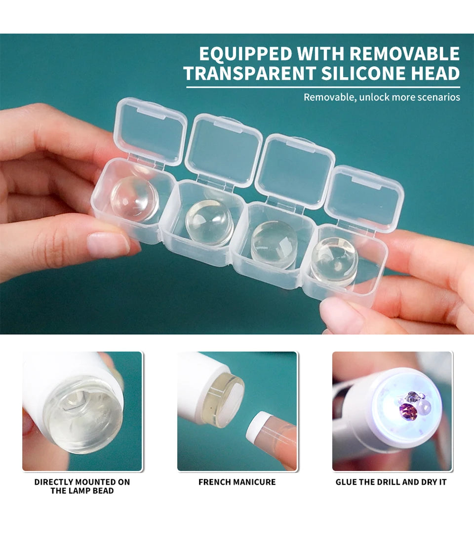 Rechargeable Professional UV LED Nail Lamp with Display