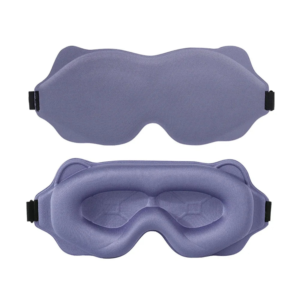 3D Sleep Mask – Soft Padded Light-Blocking Eye Shade