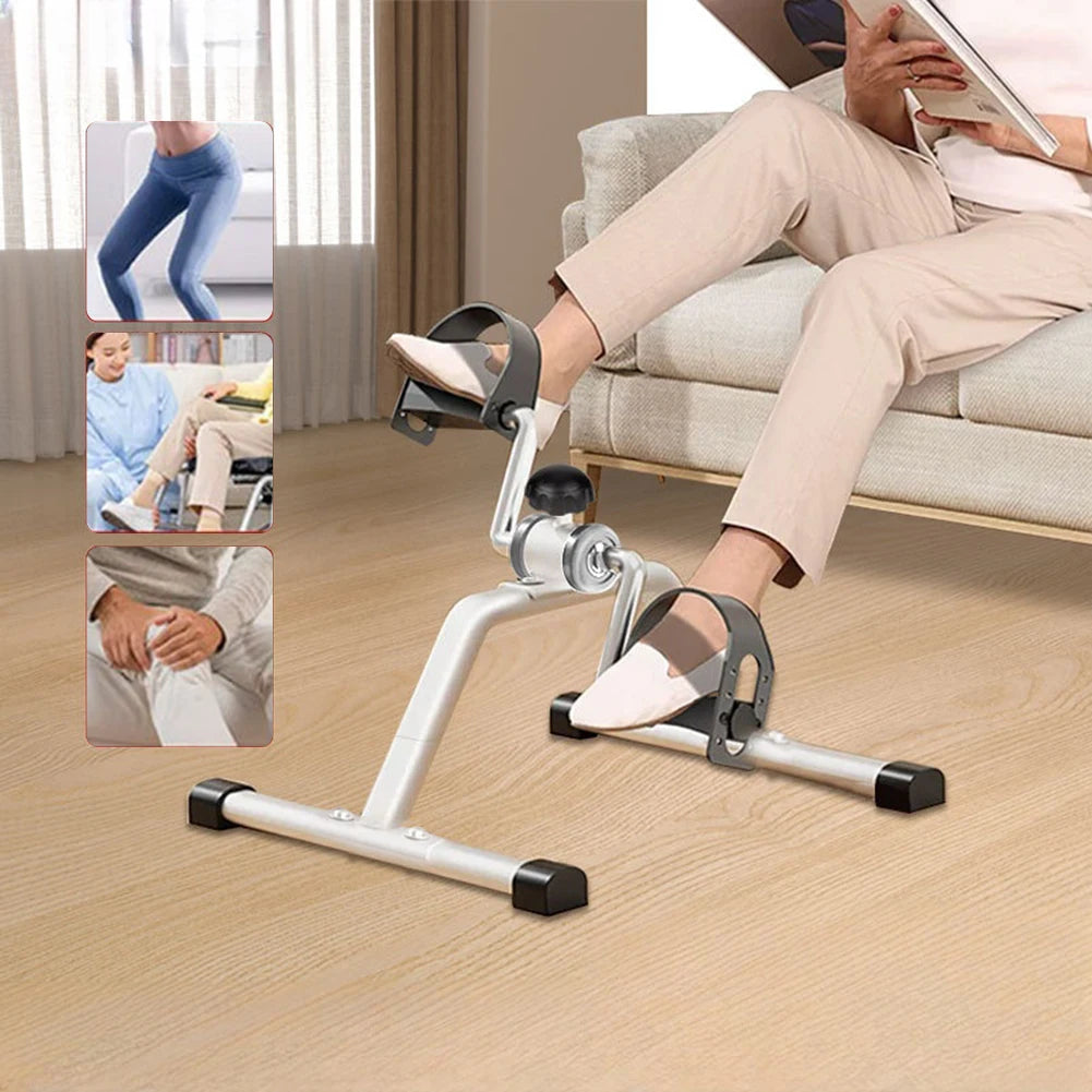 Mini Pedal Exerciser for Leg Rehabilitation – Adjustable Resistance