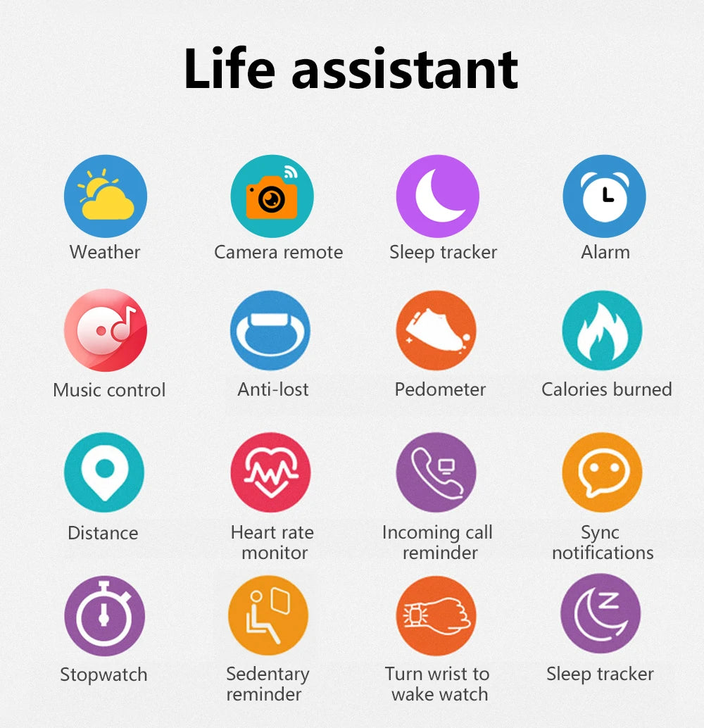 Sport Smart Watch – Bluetooth Call