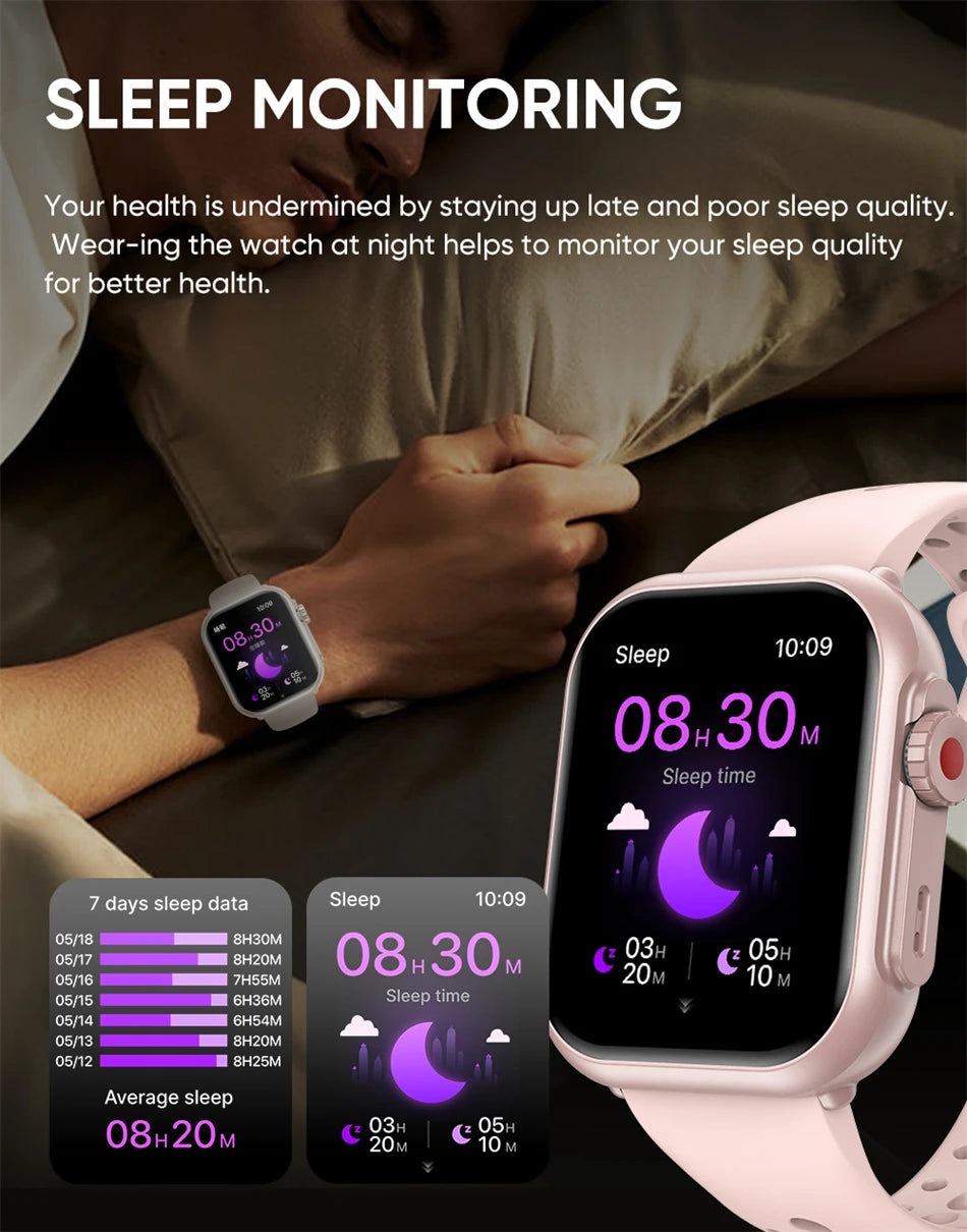 Watch Ultra 2 SE Smartwatch – 1000mAh, AMOLED, GPS, Bluetooth Call, Waterproof