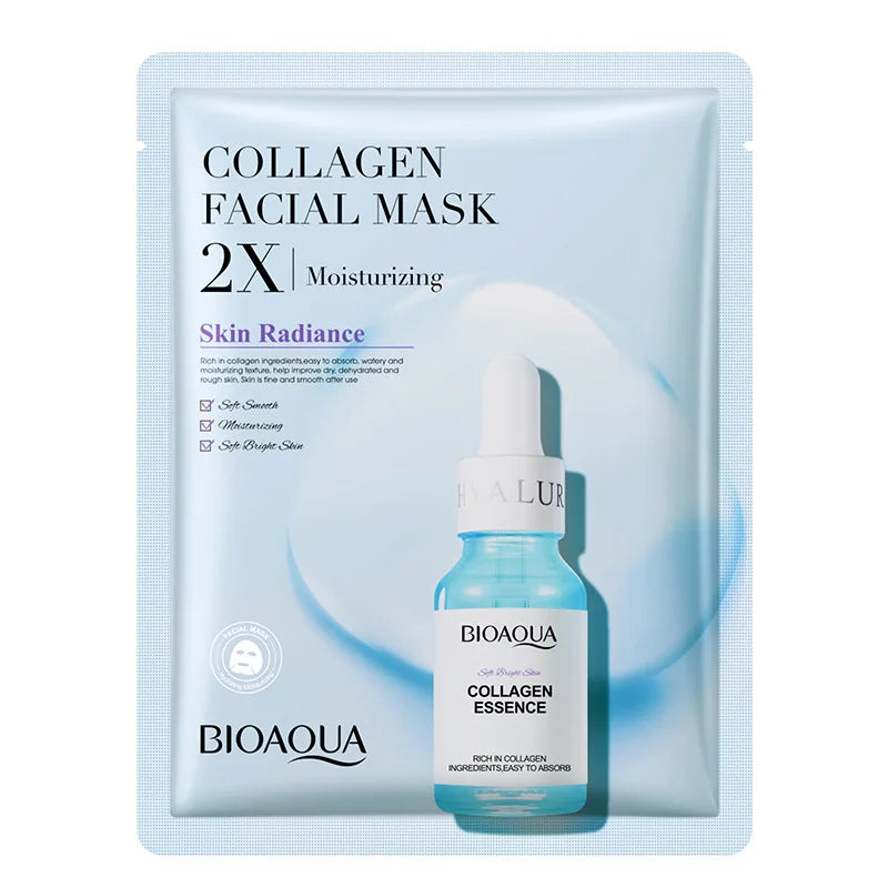 20pcs BIOAQUA Centella Collagen Face Masks