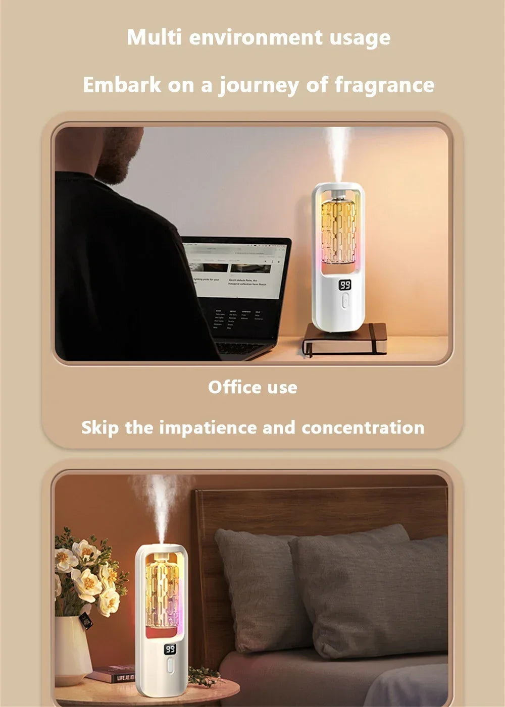 5-Gear Wall-Mounted Aroma Diffuser