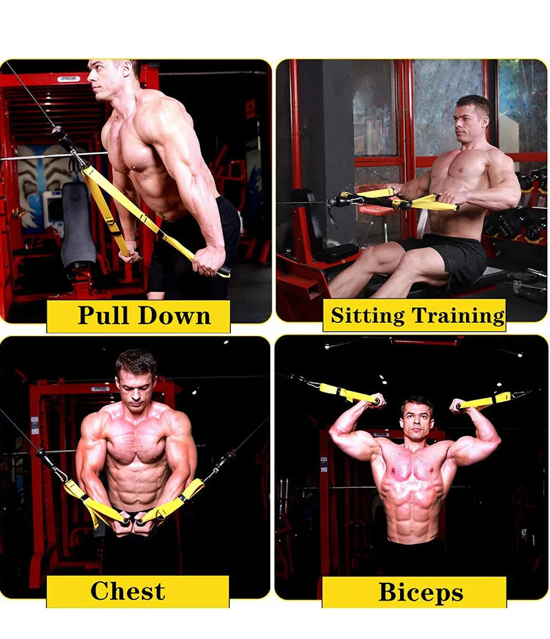 Triceps Lowering Rope with Handles