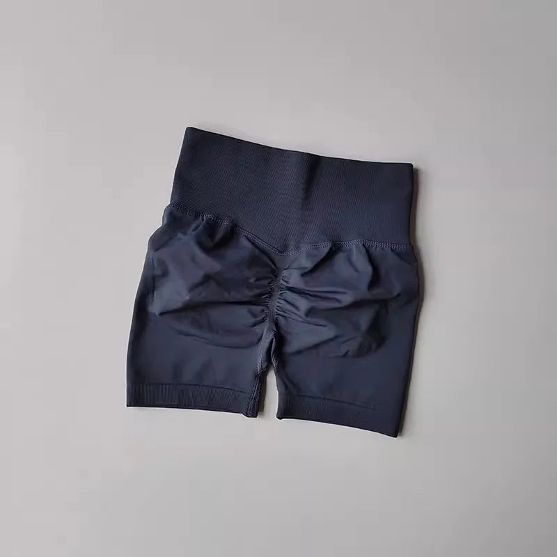 Summer High-Waist Women's Yoga Shorts Breathable Fitness Butt Lits