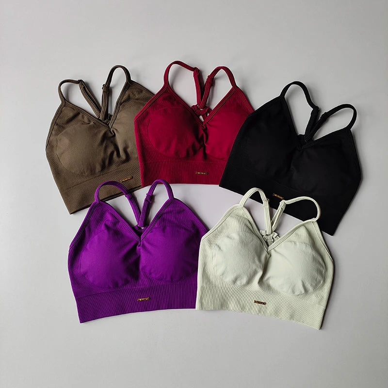 Women's Seamless Yoga Set – Hip-Lift Bra & Leggings, Quick-Dry
