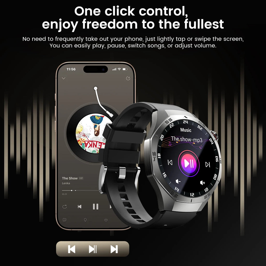 Huawei GT5 Pro Smartwatch – AMOLED, GPS, Heart Rate & Bluetooth Calling