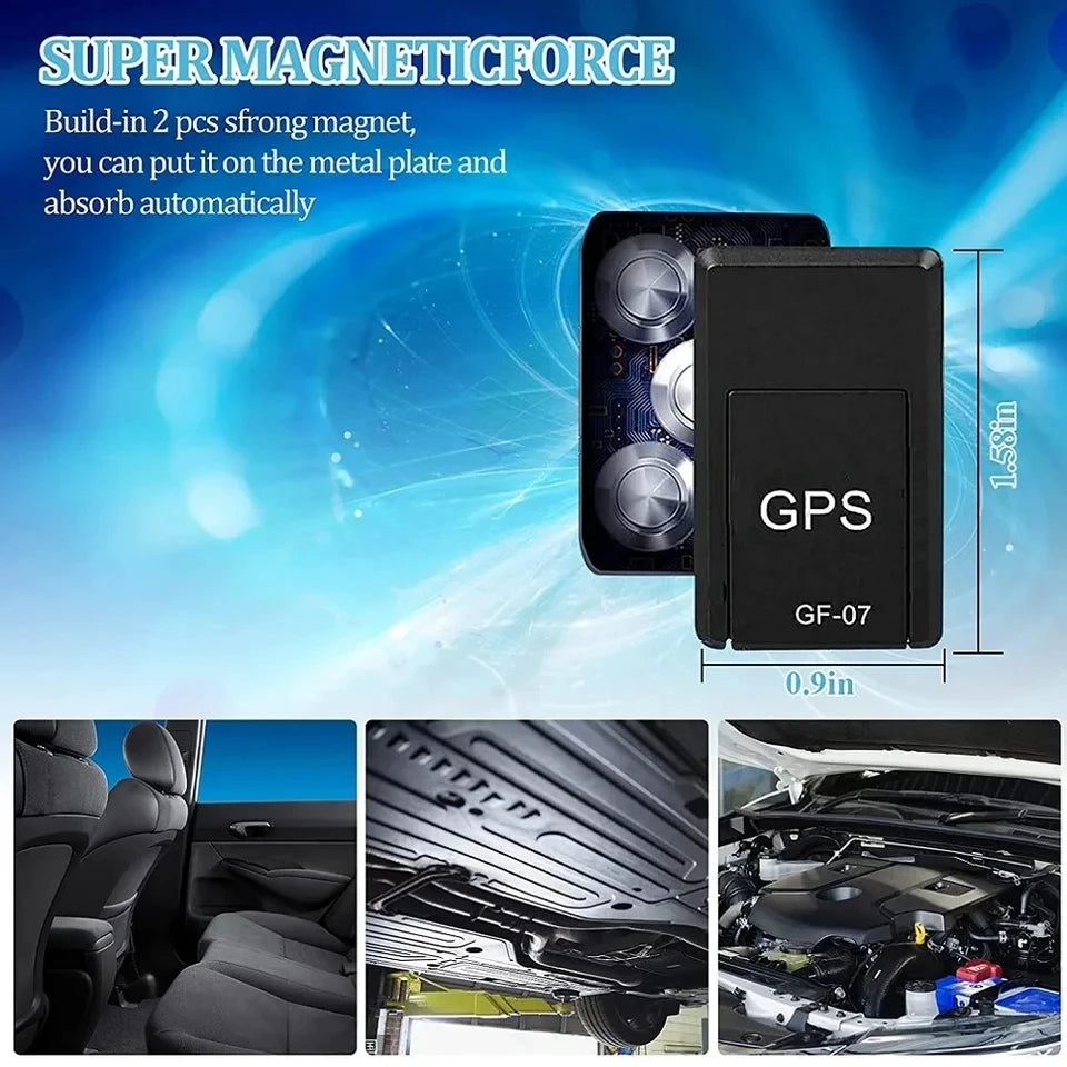 Mini Magnetic GPS Tracker – Real-Time Vehicle & Personal Locator