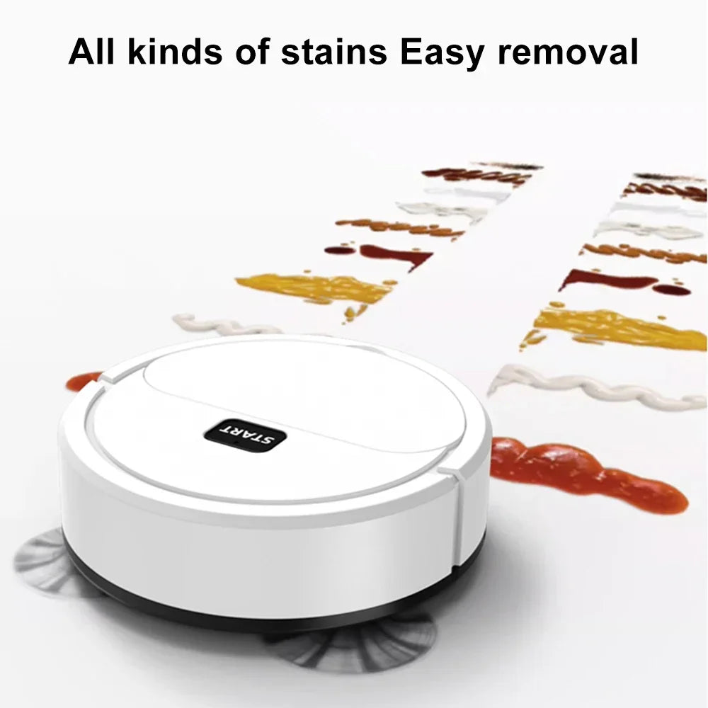 Smart Robotic Vacuum Cleaner – Sweeping, Mopping & USB Charging