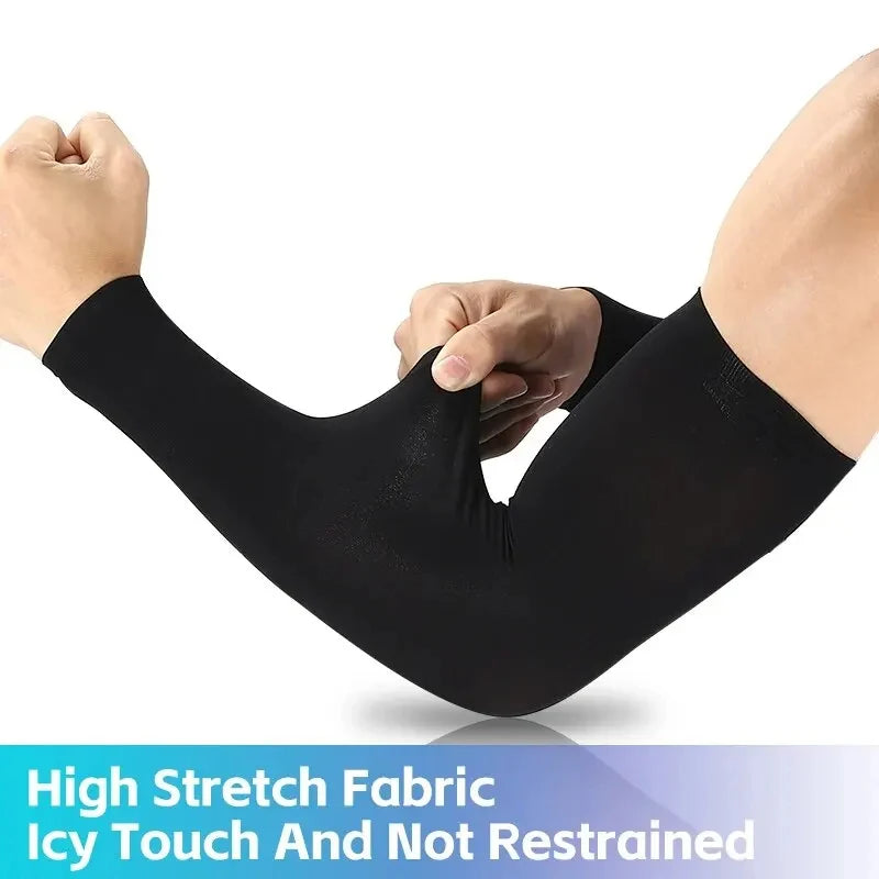 Ice Silk UV Protection Arm Sleeves