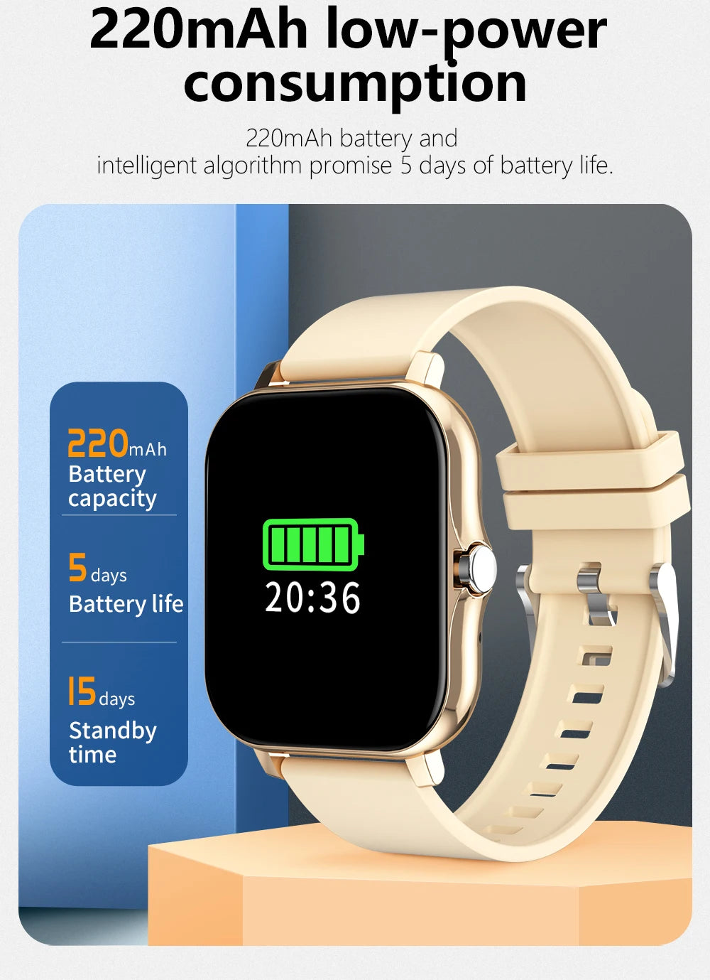 Sport Smart Watch – Bluetooth Call
