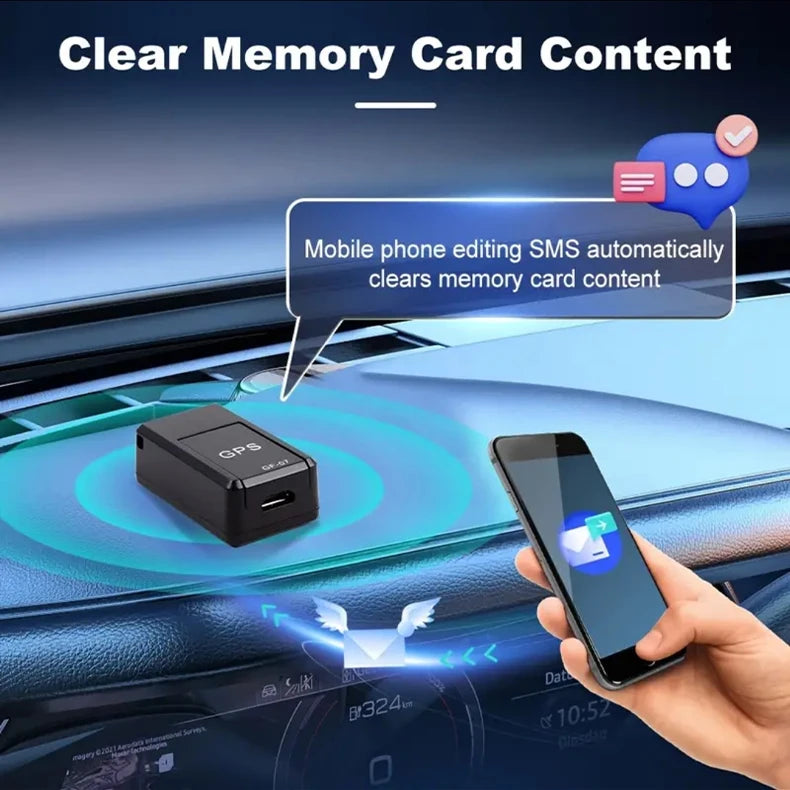 Mini Magnetic GPS Tracker – Real-Time Vehicle & Personal Locator