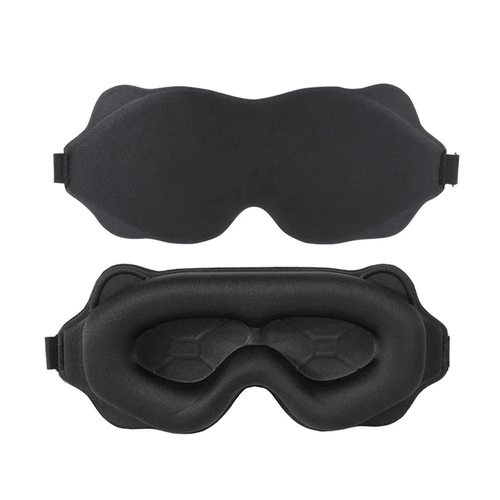 3D Sleep Mask – Soft Padded Light-Blocking Eye Shade