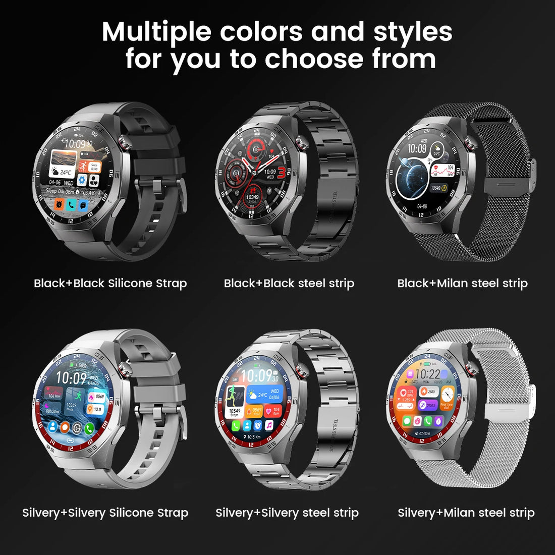 Huawei GT5 Pro Smartwatch – AMOLED, GPS, Heart Rate & Bluetooth Calling