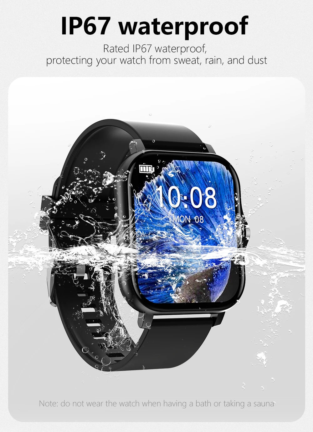 Sport Smart Watch – Bluetooth Call