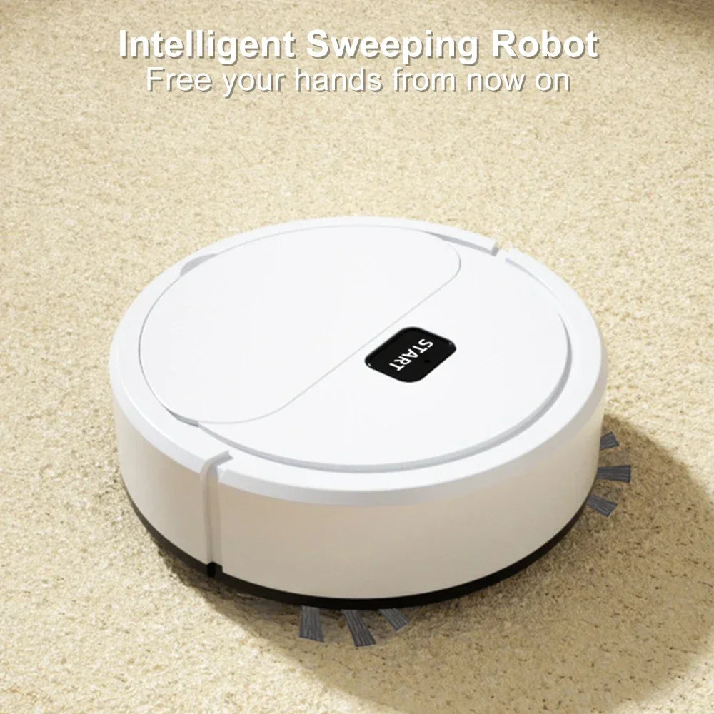 Smart Robotic Vacuum Cleaner – Sweeping, Mopping & USB Charging