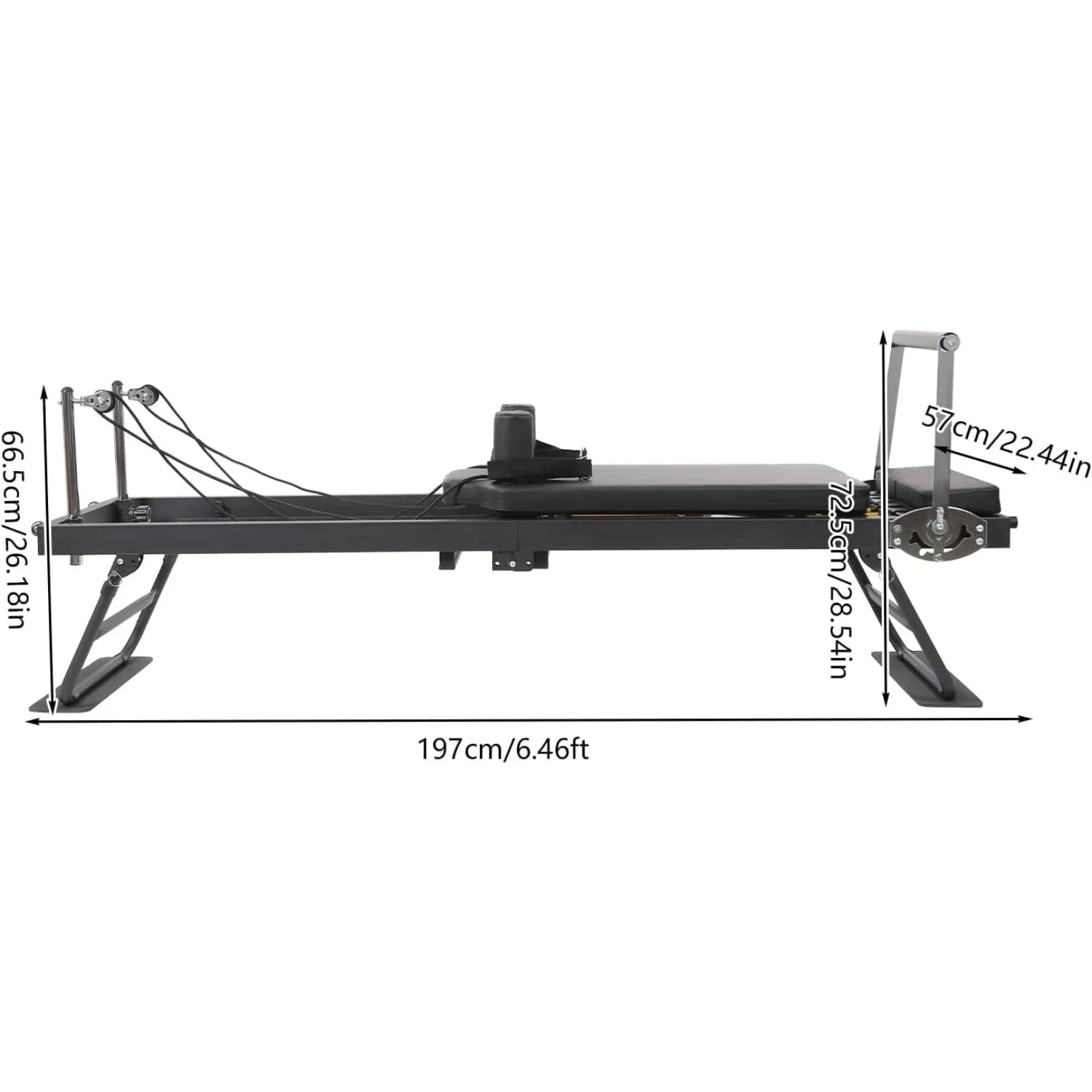 Foldable Multifunctional Pilates Reformer