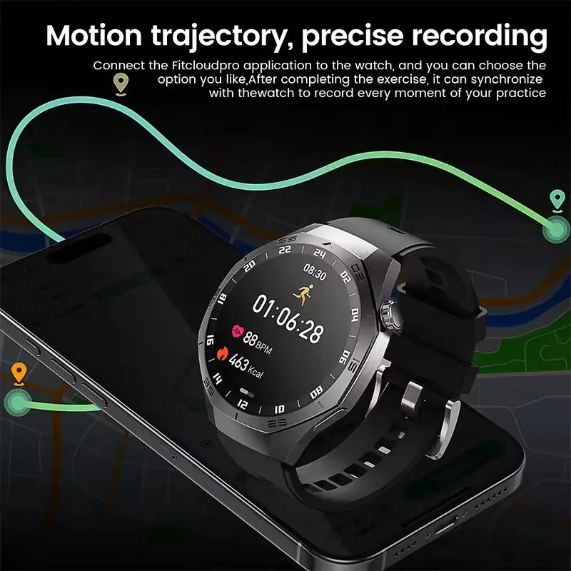 Huawei GT5 Pro Smartwatch – AMOLED, GPS, Heart Rate & Bluetooth Calling