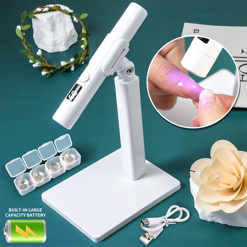 Rechargeable Professional UV LED Nail Lamp with Display