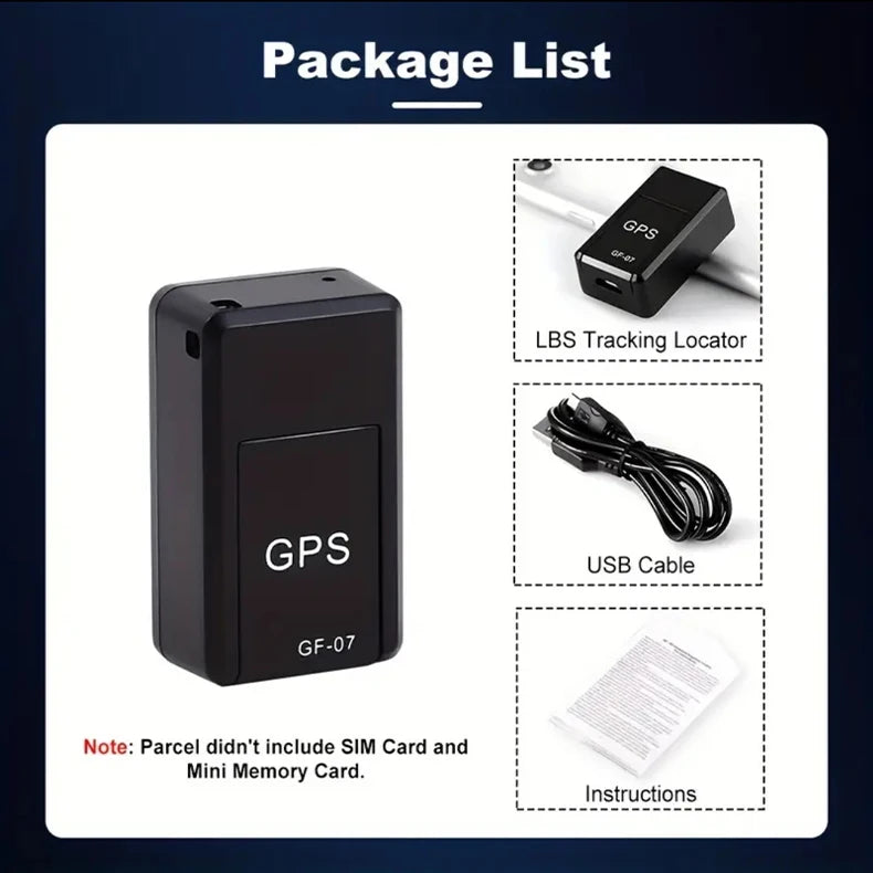 Mini Magnetic GPS Tracker – Real-Time Vehicle & Personal Locator