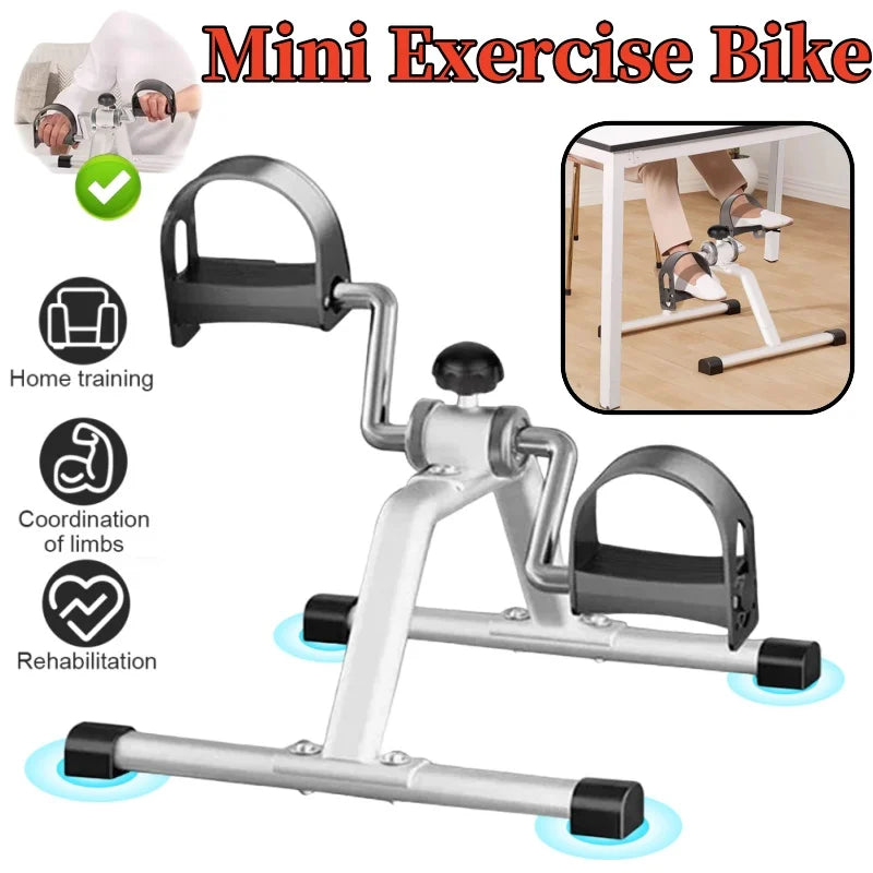 Mini Pedal Exerciser for Leg Rehabilitation – Adjustable Resistance