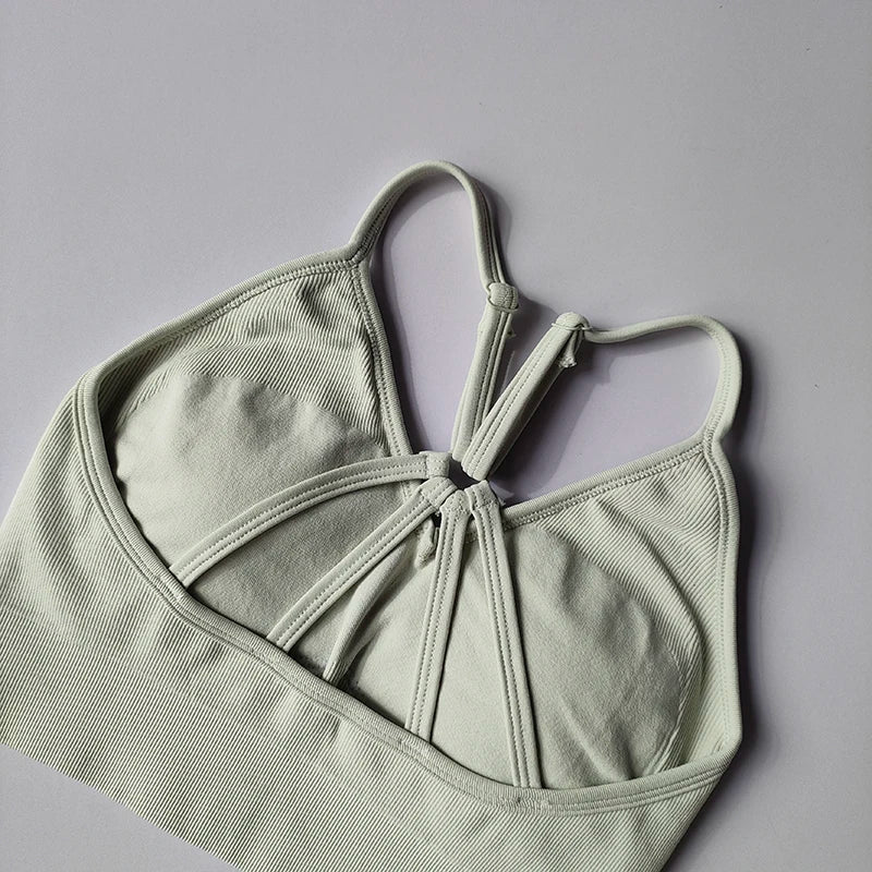 Women's Seamless Yoga Set – Hip-Lift Bra & Leggings, Quick-Dry