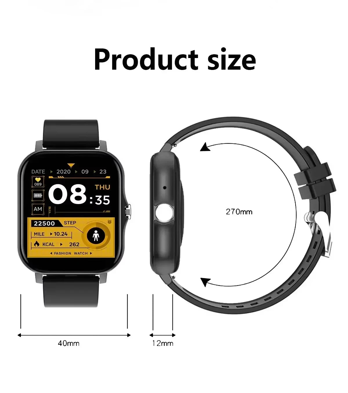 Xiaomi Smart Watch – Waterproof Fitness Tracker