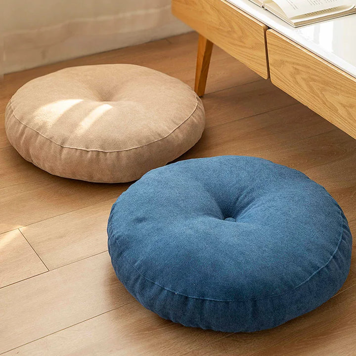 Solid Color Floor Seat Pillow
