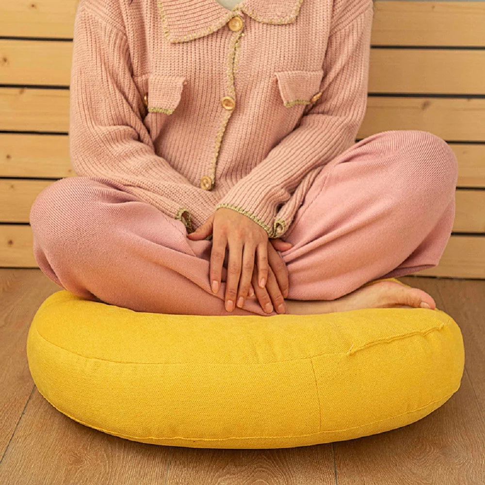 Solid Color Floor Seat Pillow