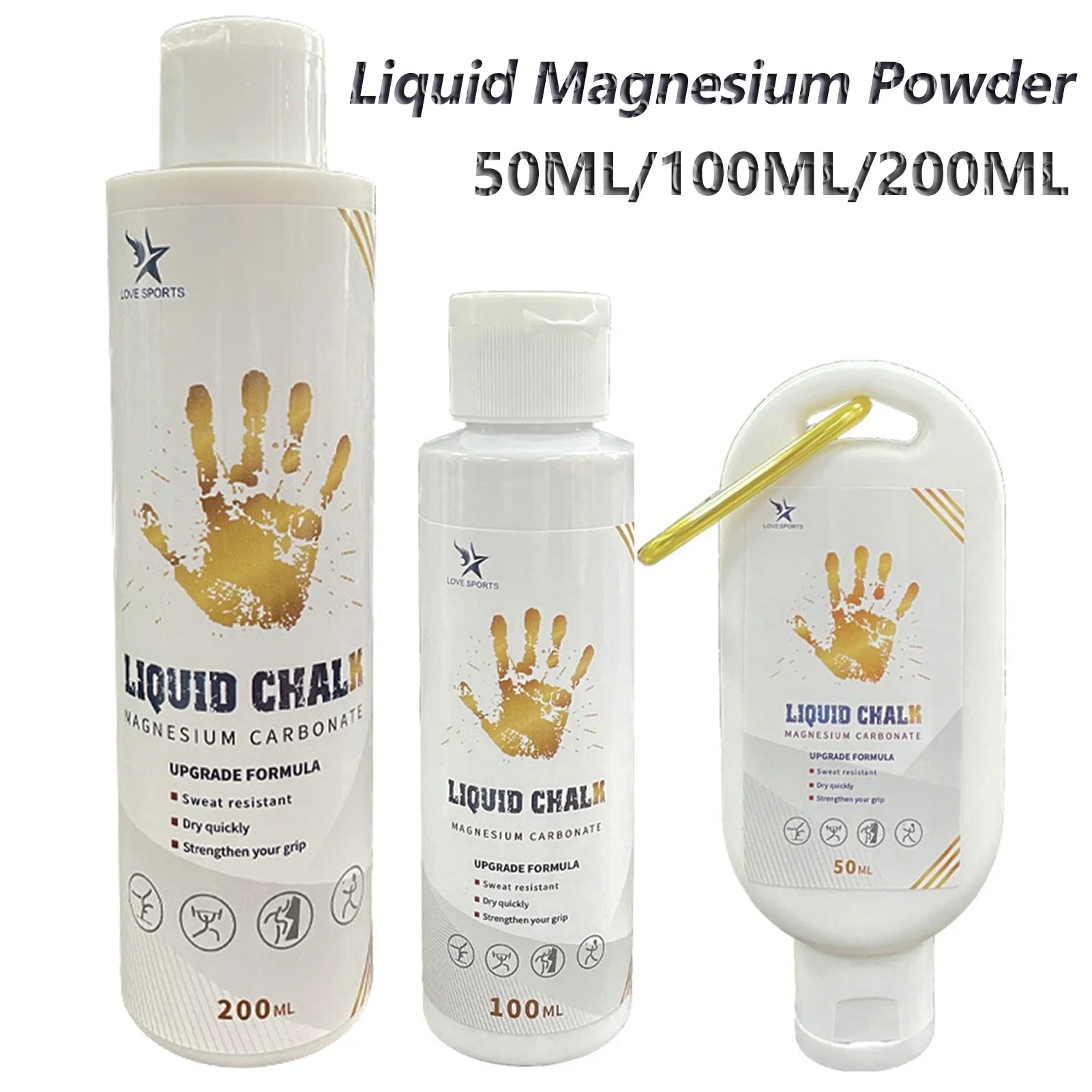 Liquid Chalk – Sports Magnesium Grip for Weightlifting