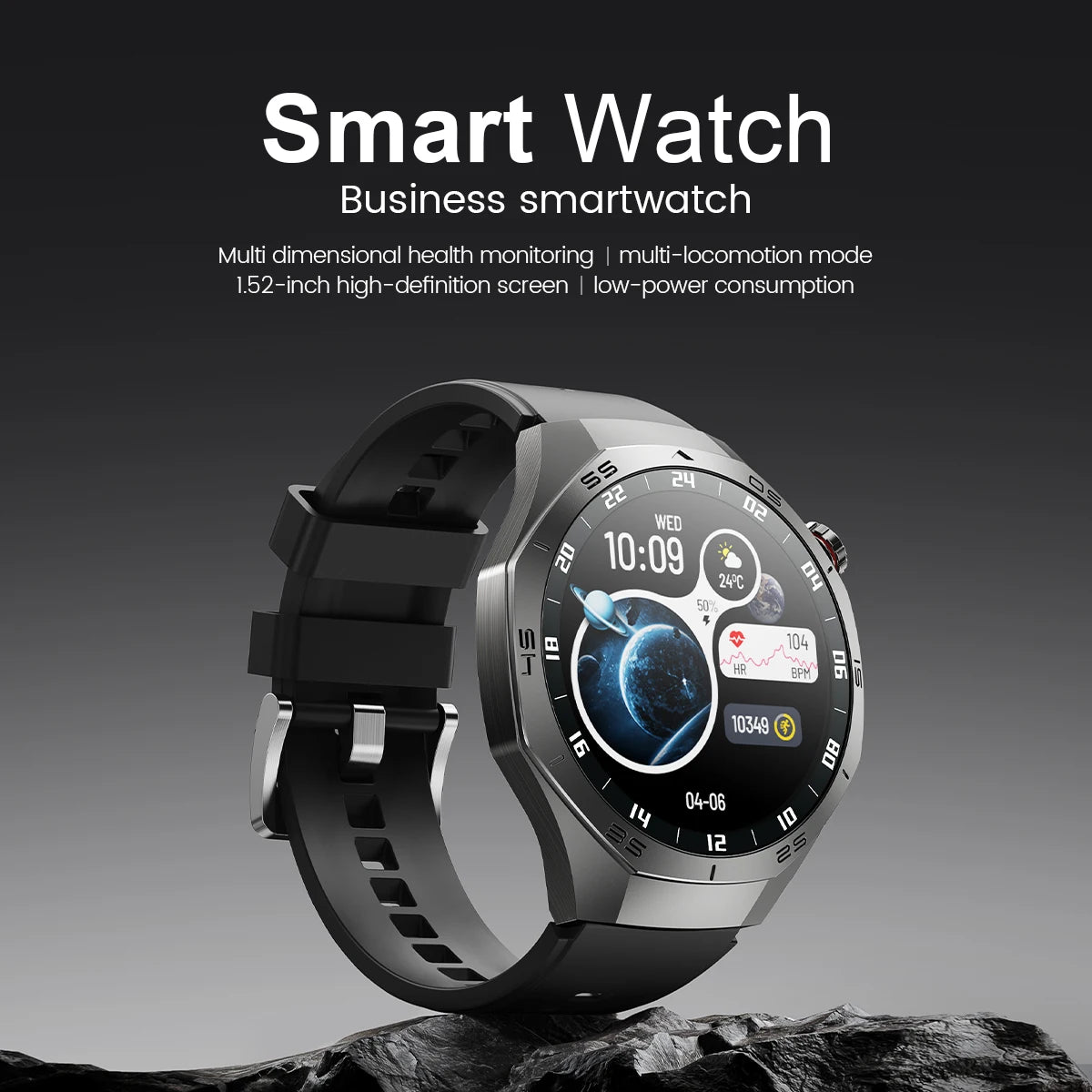 Huawei GT5 Pro Smartwatch – AMOLED, GPS, Heart Rate & Bluetooth Calling