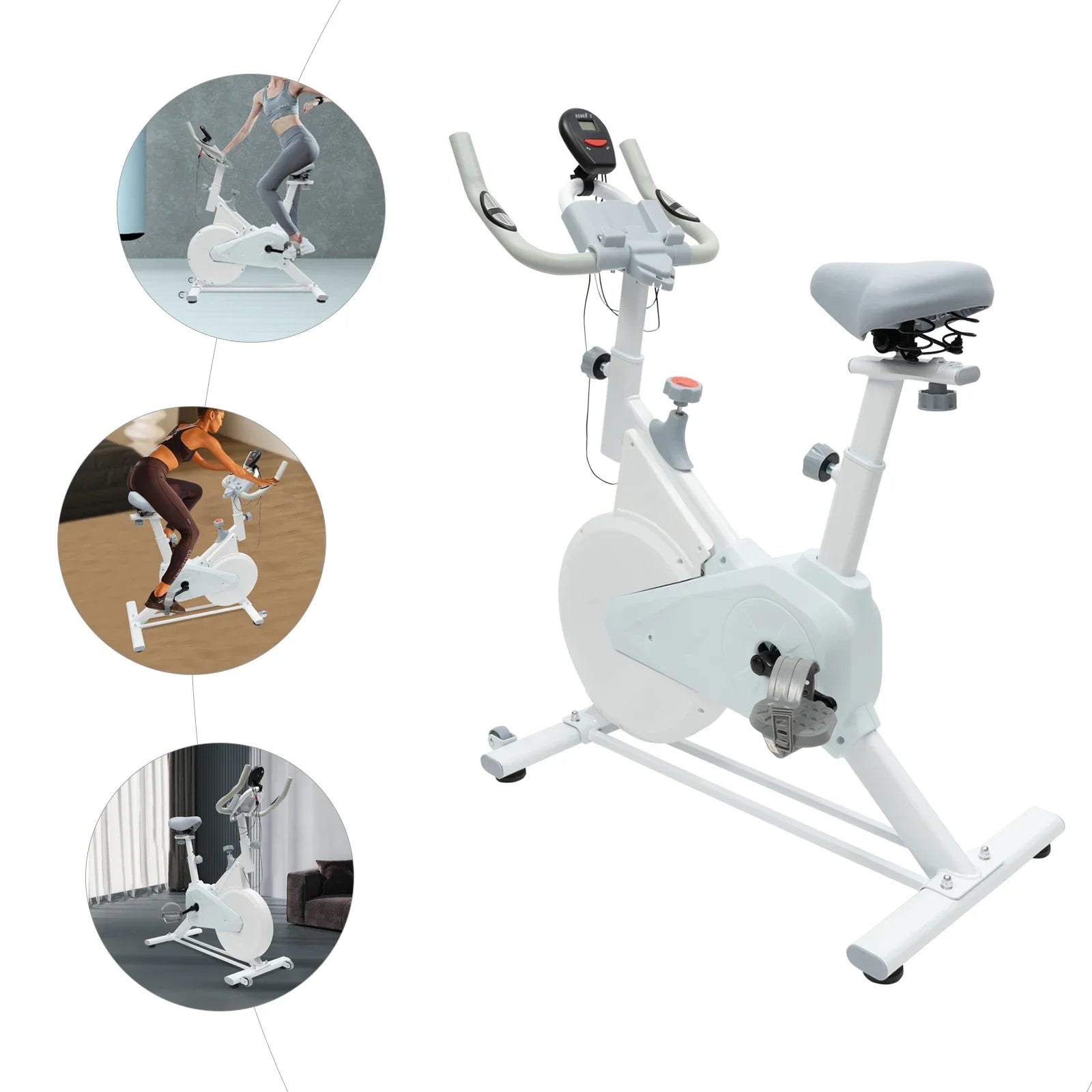 Adjustable Seat for Indoor Exercise Bike