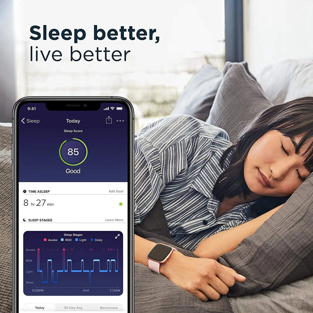 Fitbit Versa 2 – Health & Fitness Smartwatch with Alexa