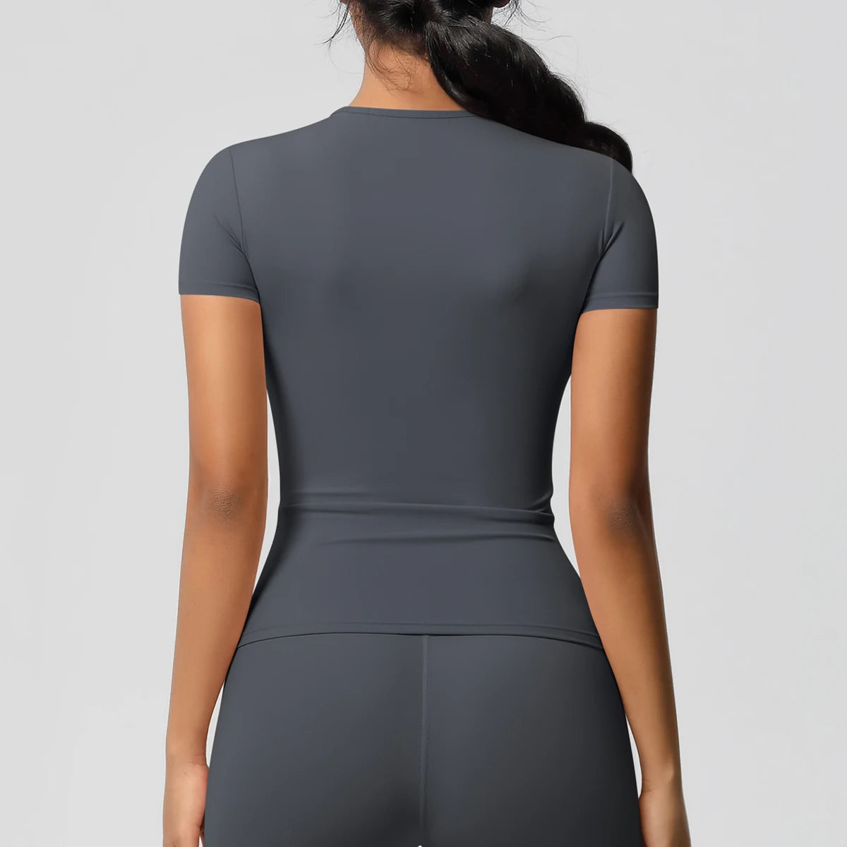 Women’s Dry-Fit Sports Top – Breathable, High-Elastic Fitness T-Shirt