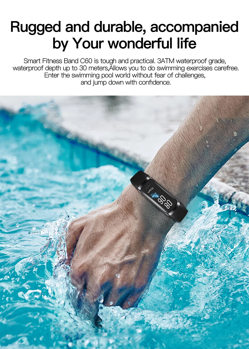 LIGE AMOLED Smart Watch