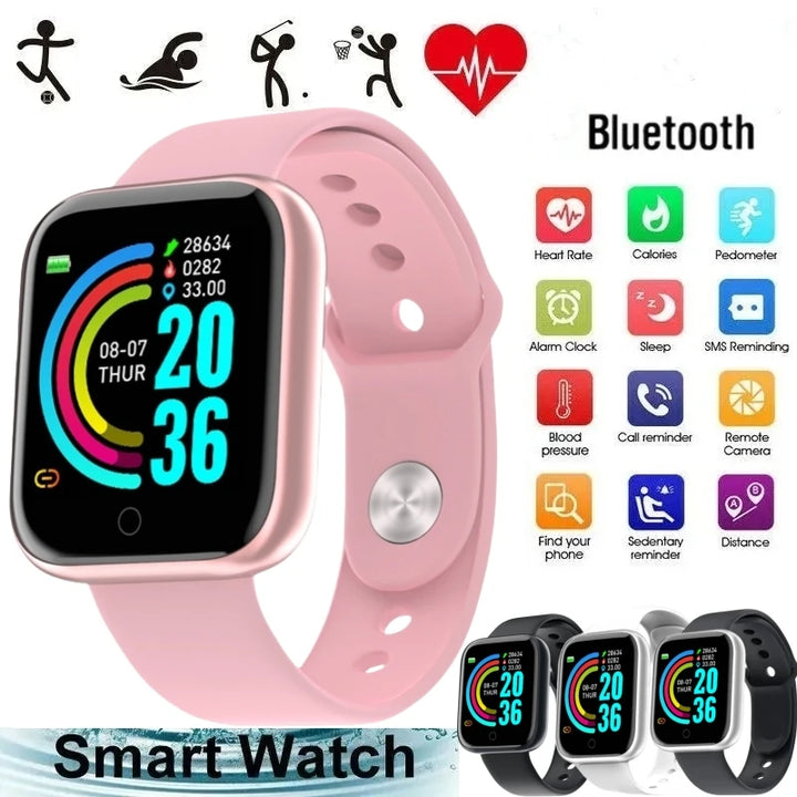 Y68 Smart Watch – Bluetooth Music Control