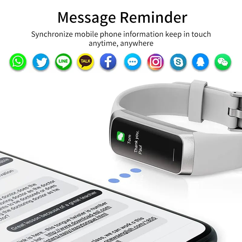LIGE AMOLED Smart Watch