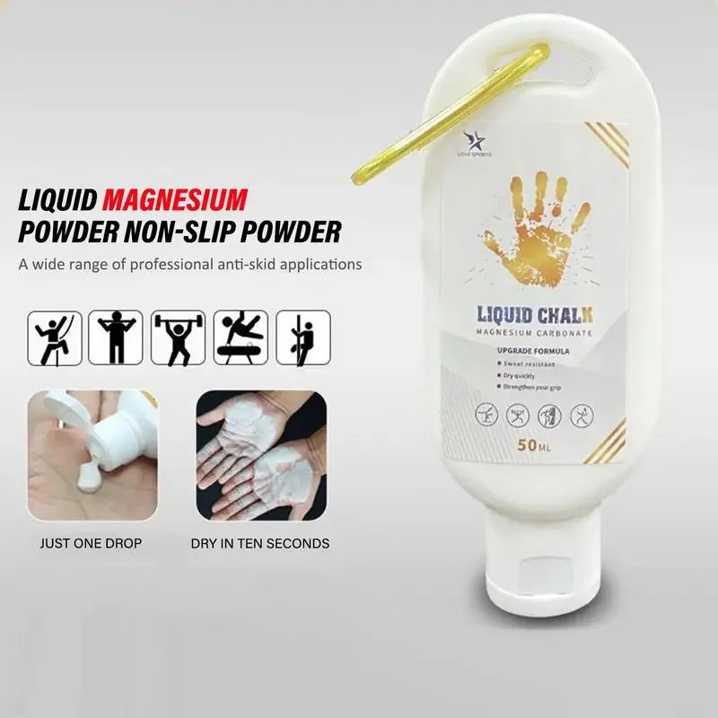 Liquid Chalk – Sports Magnesium Grip for Weightlifting