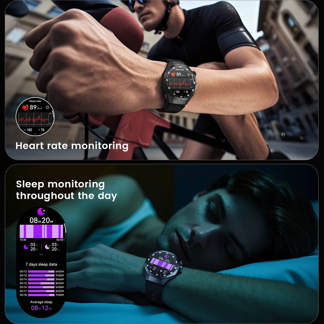 Huawei GT5 Pro Smartwatch – AMOLED, GPS, Heart Rate & Bluetooth Calling