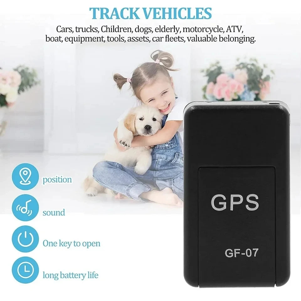 Mini Magnetic GPS Tracker – Real-Time Vehicle & Personal Locator