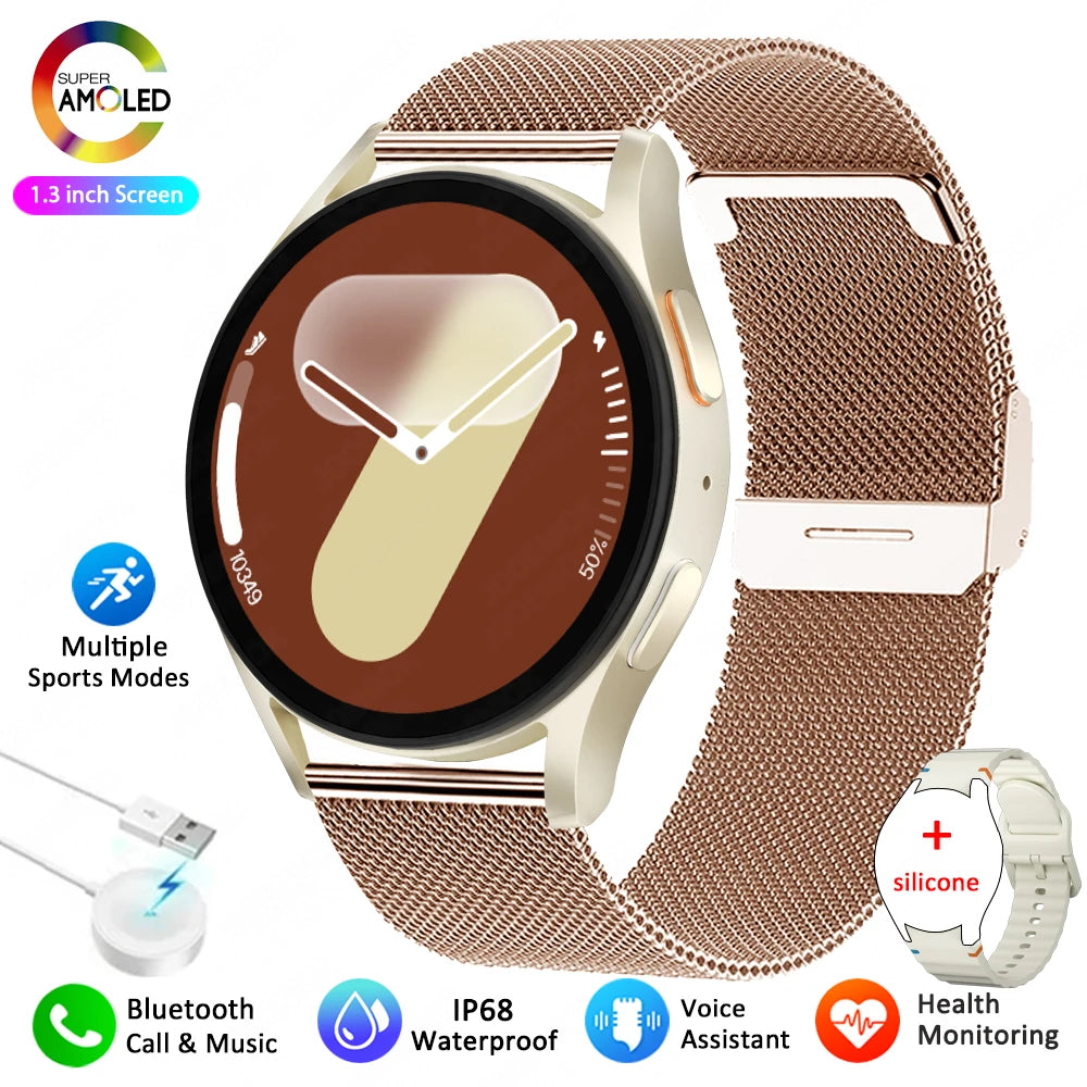 Galaxy Watch 7 Smartwatch – HD AMOLED, Fitness Tracker, Waterproof, Bluetooth Calls