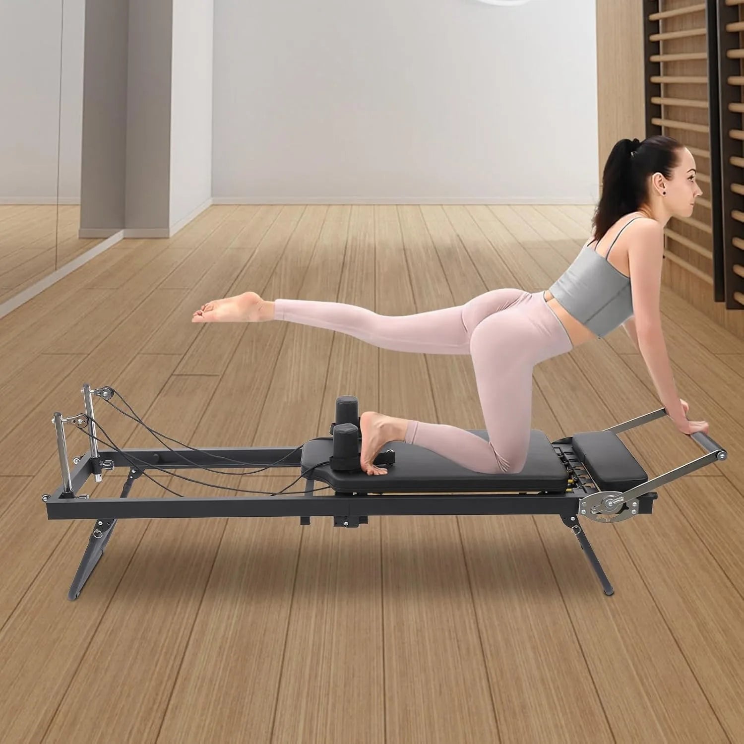 Foldable Multifunctional Pilates Reformer