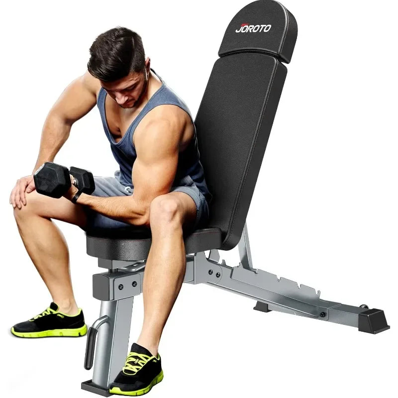 JOROTO Adjustable Foldable Weight Bench