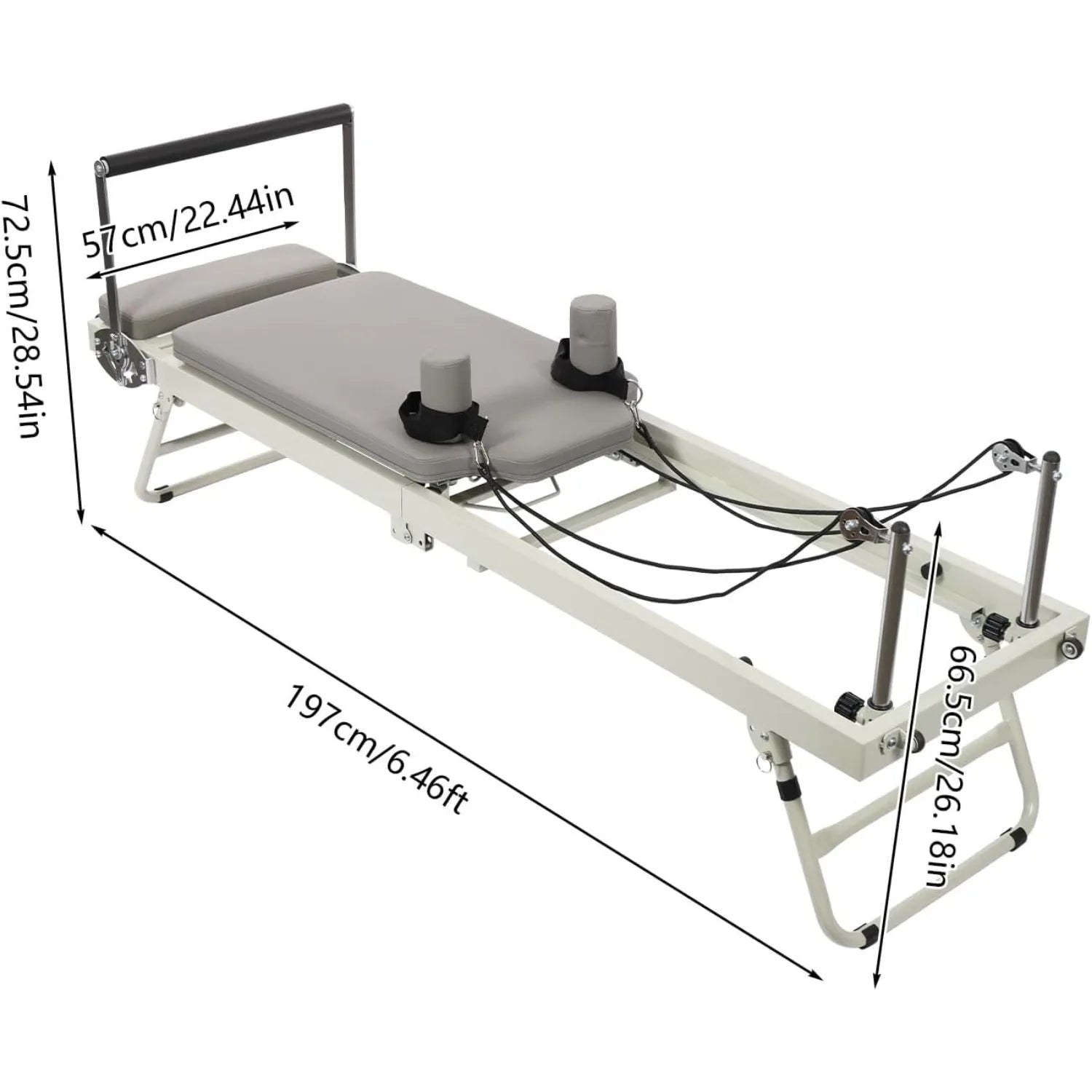 Foldable Multifunctional Pilates Reformer